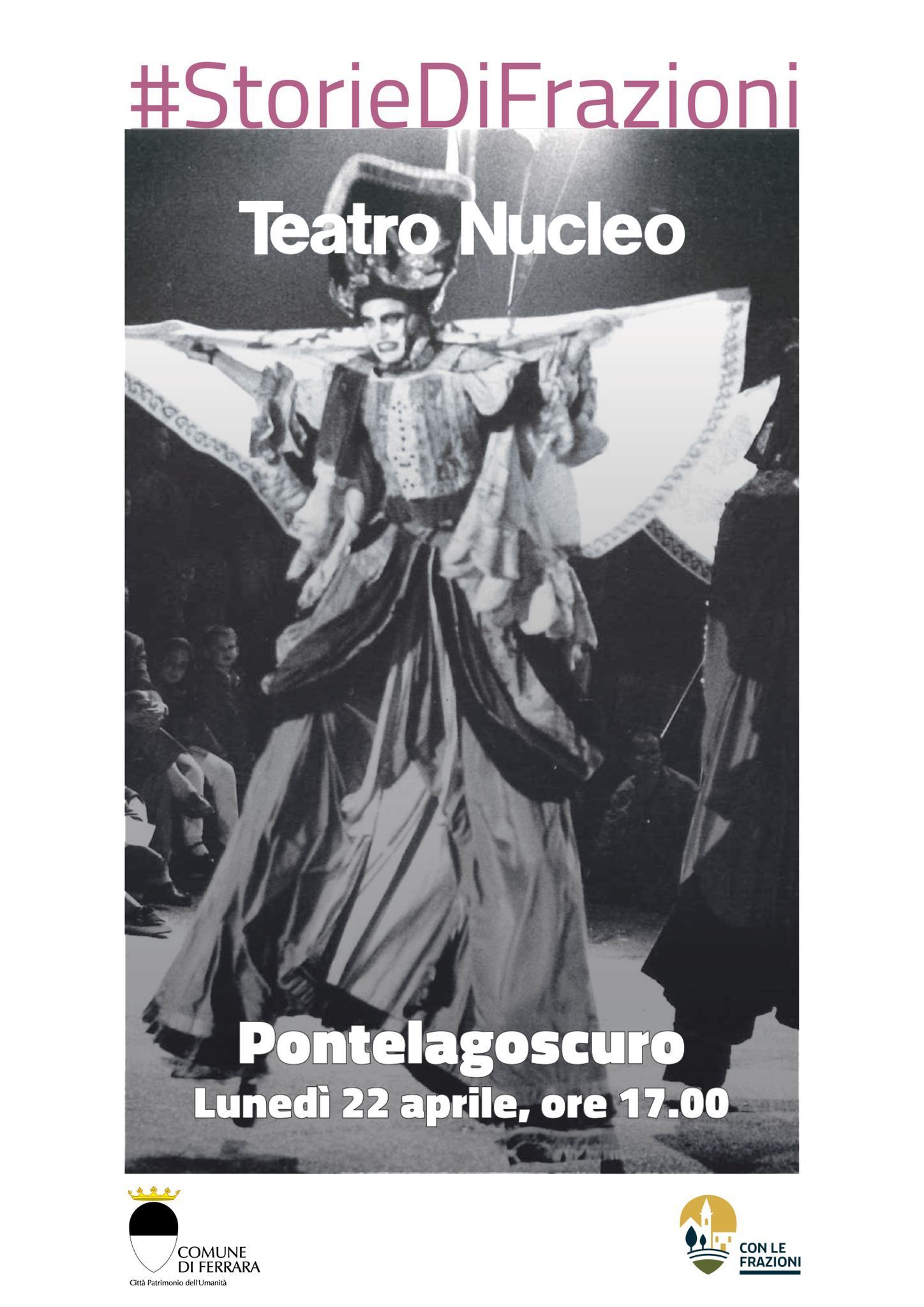 Teatro Nucleo - Storie di Frazioni - Pontelagoscuro | Locandina